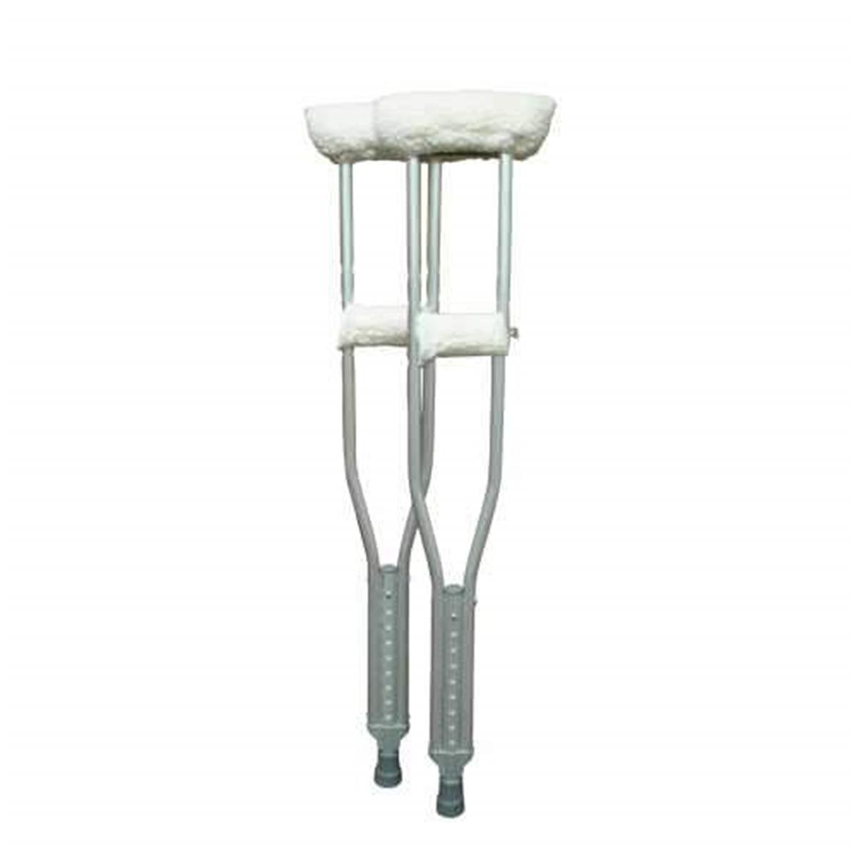 Picture of Blue Jay BJ210161 Soft N Plush Comfort Crutch Pillows Set, Gray