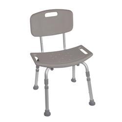 Picture of Drive Medical 1188A4 Shower Safety Bench with Back & KD Tool Free Assembly&#44; Gray - Case of 4