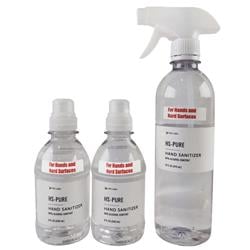 Disinfectant Spray & Sanitizer Kit for Hard Surfaces & Hands