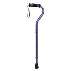 1646C Aluminum Cane Bariatric, Purple - 600 lbs Weight Cap