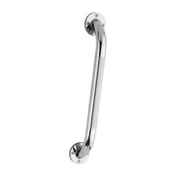 FGB210 16 in. Knurled Steel Wall Grab Bar, Chrome