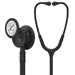 Picture of 3M Littmann 3M5803 27 in. Black Edition Chestpeice Stethoscope with Black Tube - Black