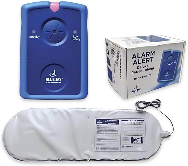 BJ115202 Alarm Alert Deluxe Patient Alarm with Bed Sensor Pad