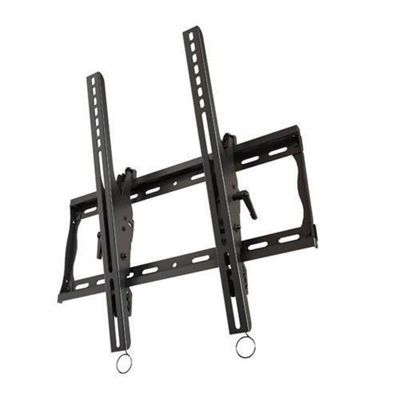 Universal Tilting Mount with Post Installation Leveling for Portrait Mounting 37 - 63 in. Flat Panel Screens - Black - 37 - 63in.