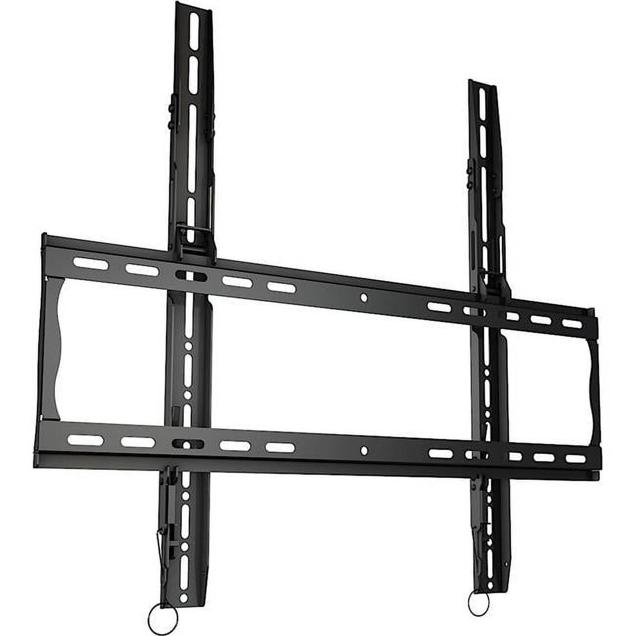 Universal Flat Wall Mount with Leveling Mechanism for 37 - 63 in. Flat Panel Screens - Black - 37 - 63in.