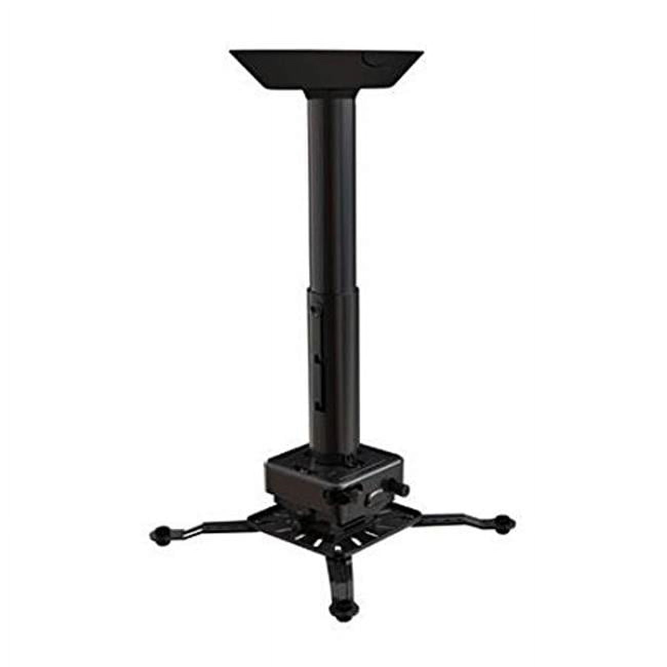 Ceiling Projector Kit with JR3 Universal Adapter - Black - 12-18in.