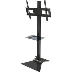 Floor Stand with Metal Shelf for 37 - 63 in. Displays