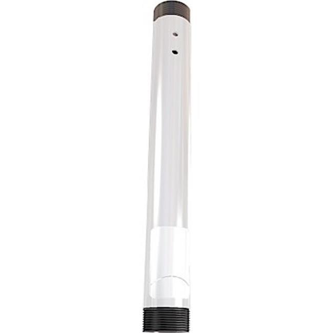 E06W 6 in. Fixed Length Extension Column - White -  Crimson