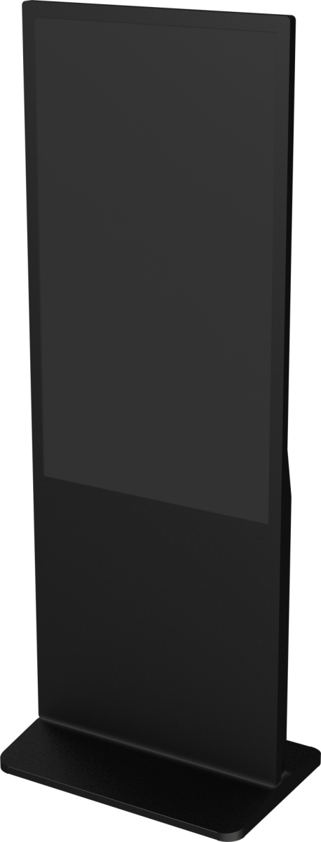 KFP249TA 49 in. Portrait Touch Kiosk Solutions with Android Media Player, Black
