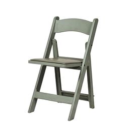 Picture of Commercial Seating Products R-101-FG-4 Max Flint Gray Resin Folding Chair - 30.5 in. - Set of 4