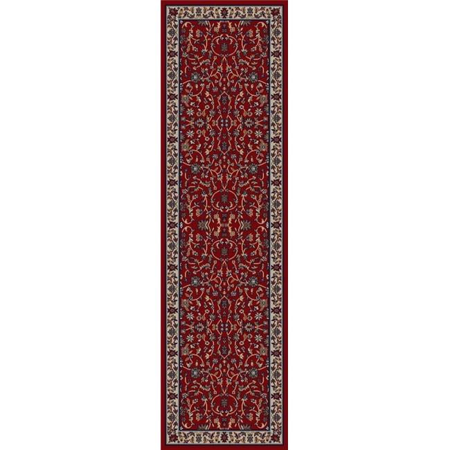 Picture of Concord Global 40602 2 ft. 3 in. x 7 ft. 7 in. Jewel Kashan - Red