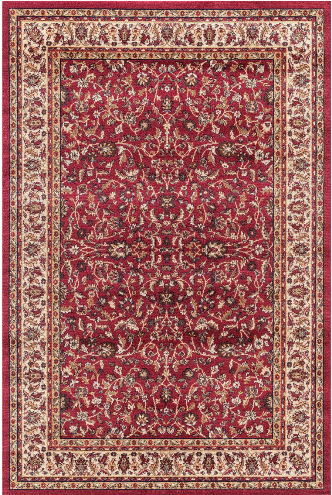 Picture of Concord Global 40604 3 ft. 11 in. x 5 ft. 7 in. Jewel Kashan - Red