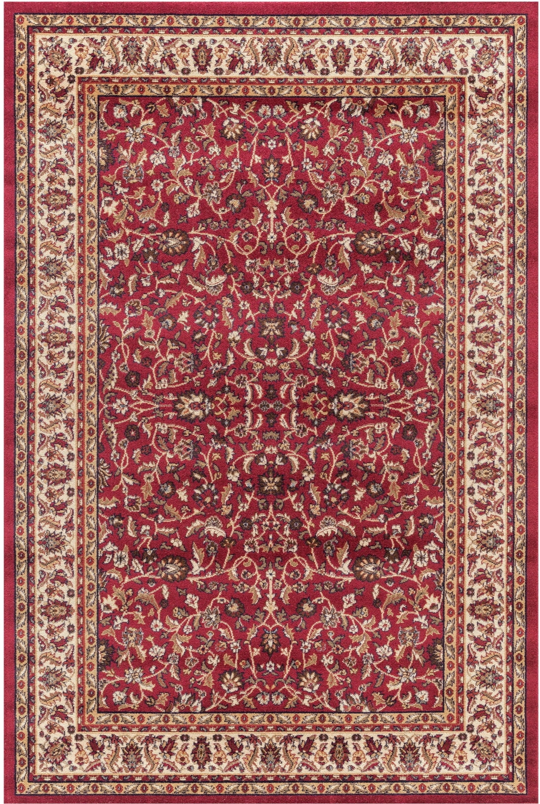 Picture of Concord Global 40607 7 ft. 10 in. x 9 ft. 10 in. Jewel Kashan - Red