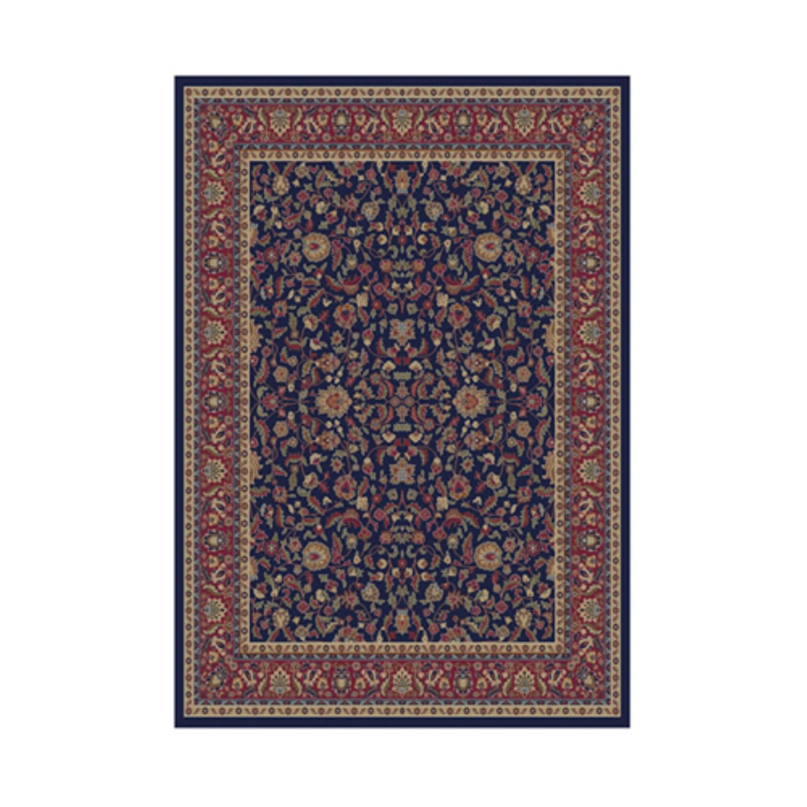 9 ft. 3 in. x 12 ft. 6 in. Jewel Kashan - Navy