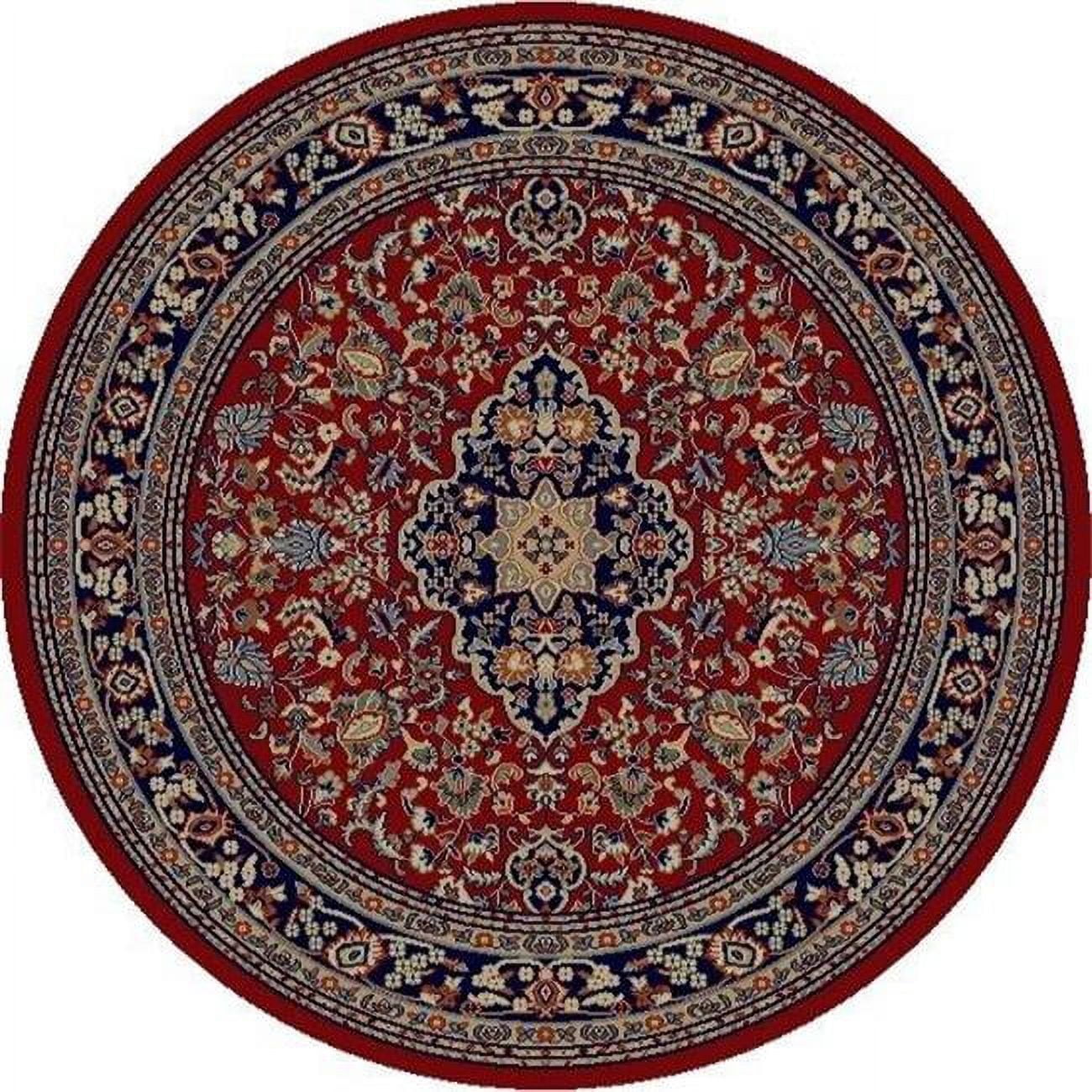 Jewel Heriz - Red - 5 ft. 3 in. Round