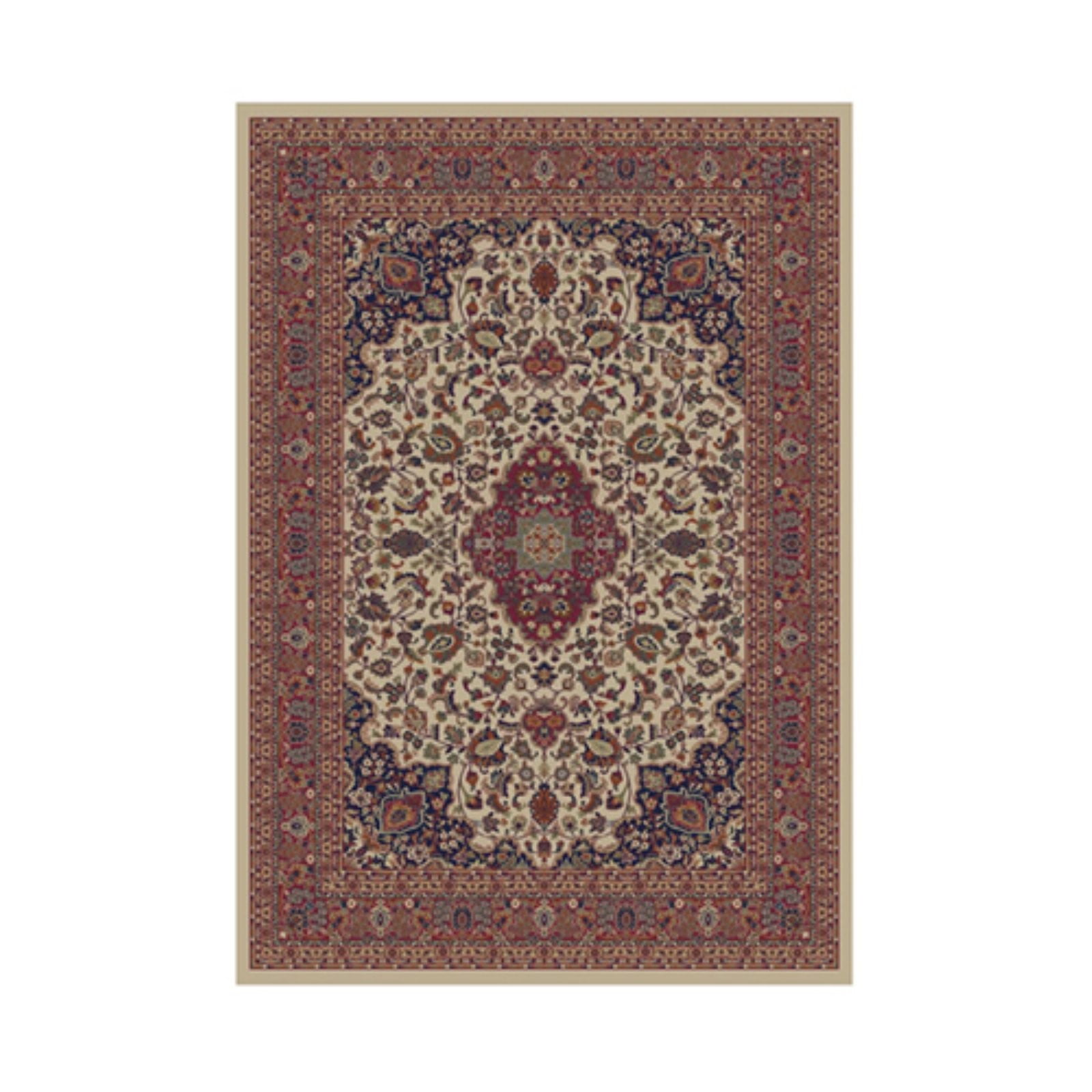 9 ft. 3 in. x 12 ft. 6 in. Jewel Heriz - Ivory