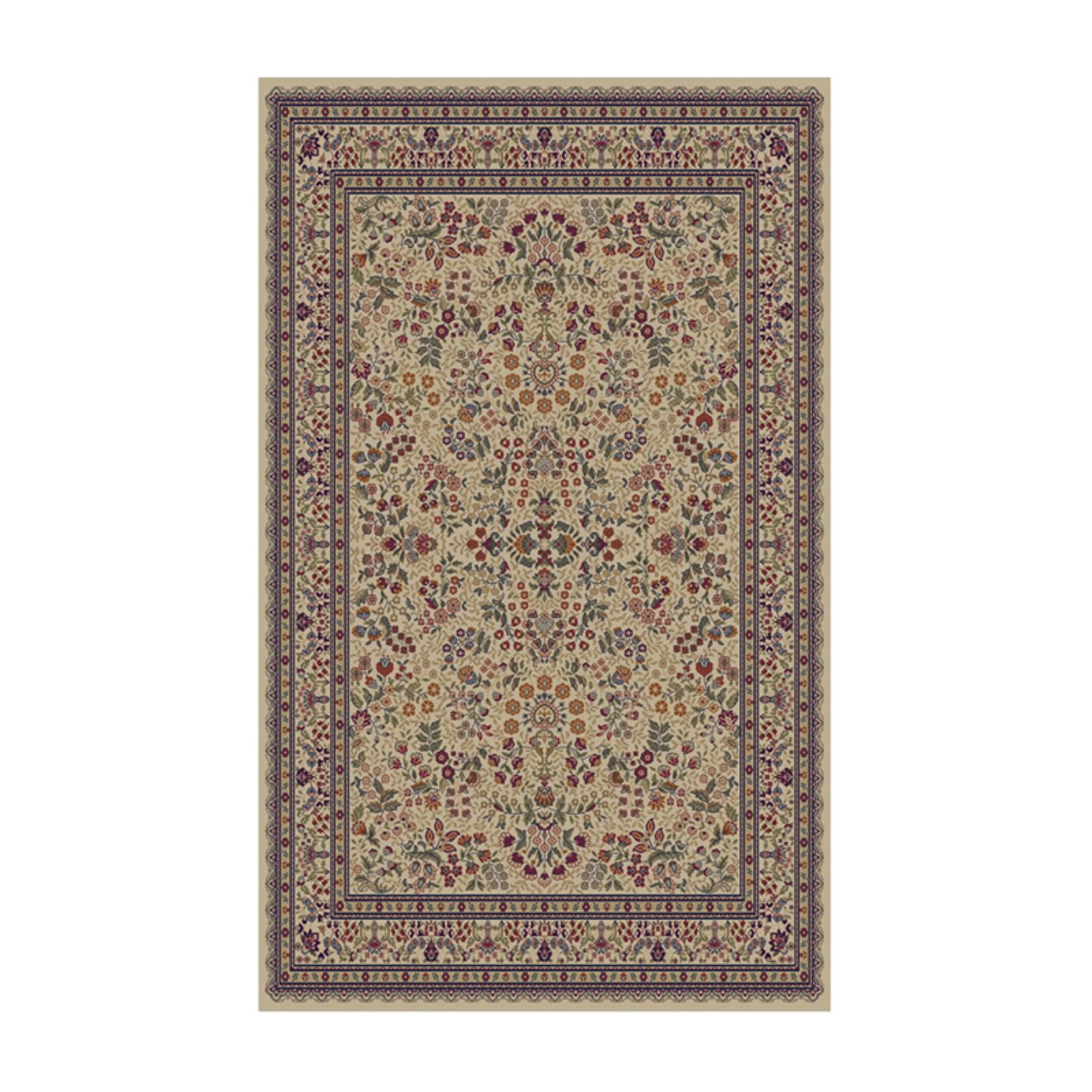 9 ft. 3 in. x 12 ft. 6 in. Jewel Sarouk - Ivory