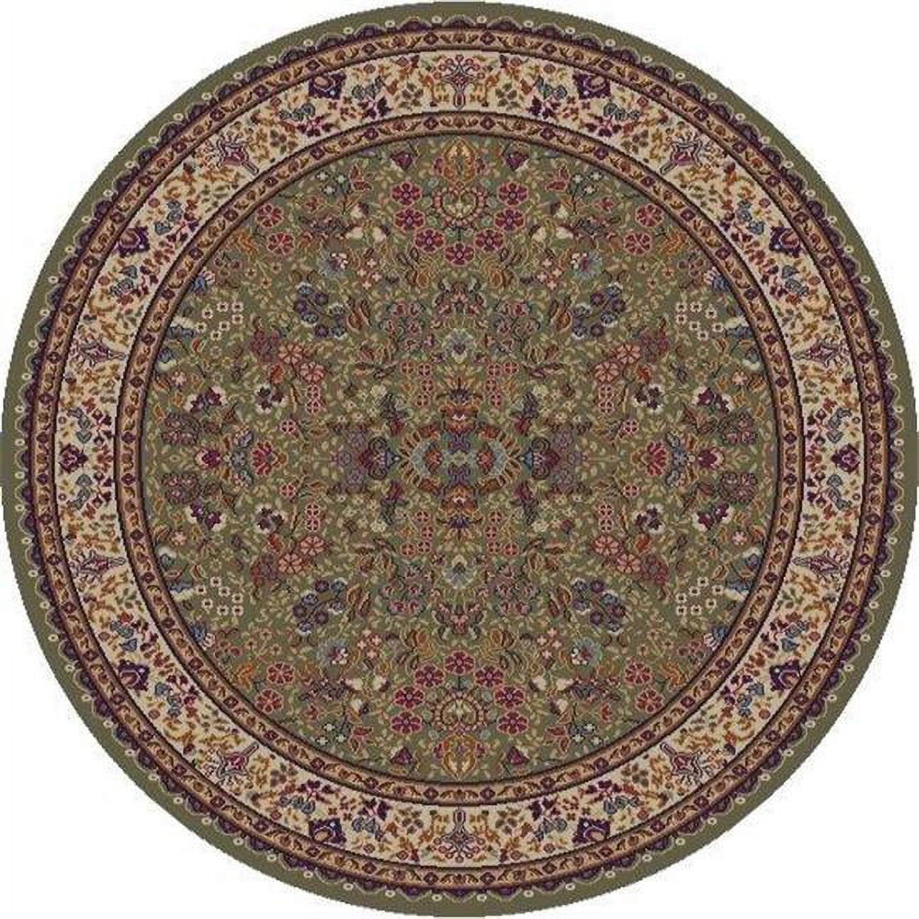 7 ft. 10 in. x 9 ft. 10 in. Jewel Sarouk - Green