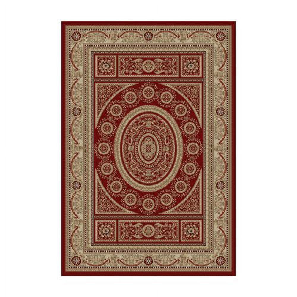 2 ft. 3 in. x 7 ft. 7 in. Jewel Aubusson - Red