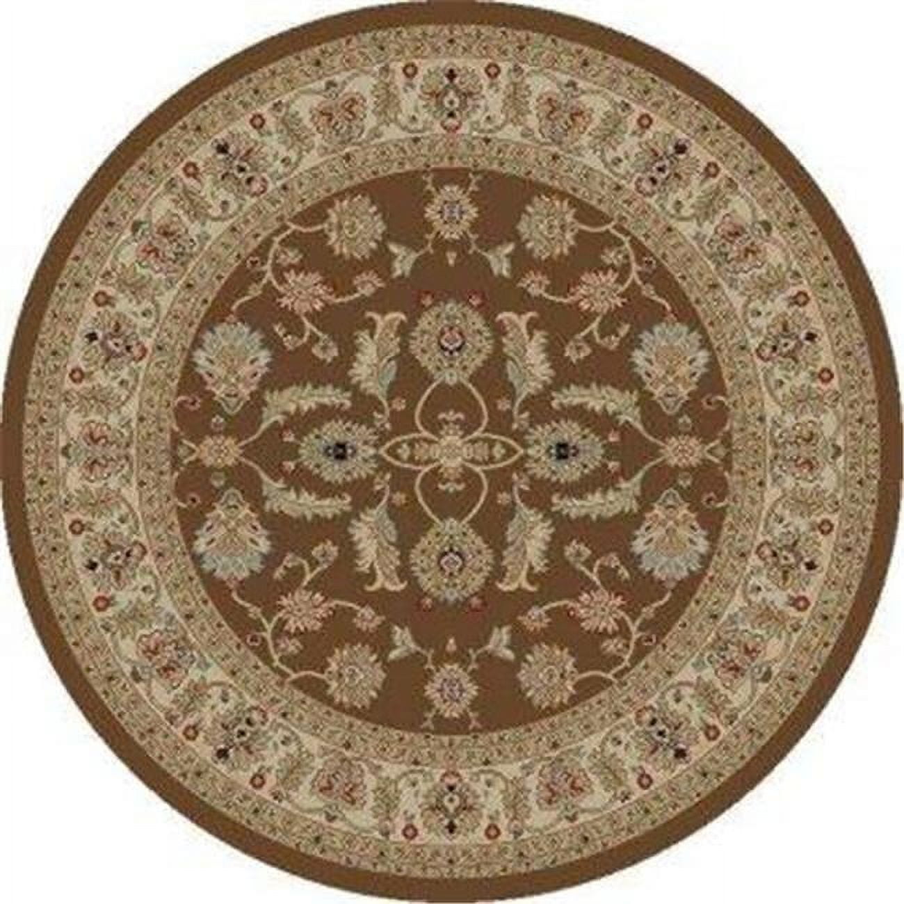 Picture of Concord Global 44480 5 ft. 3 in. Jewel Antep - Round, Brown