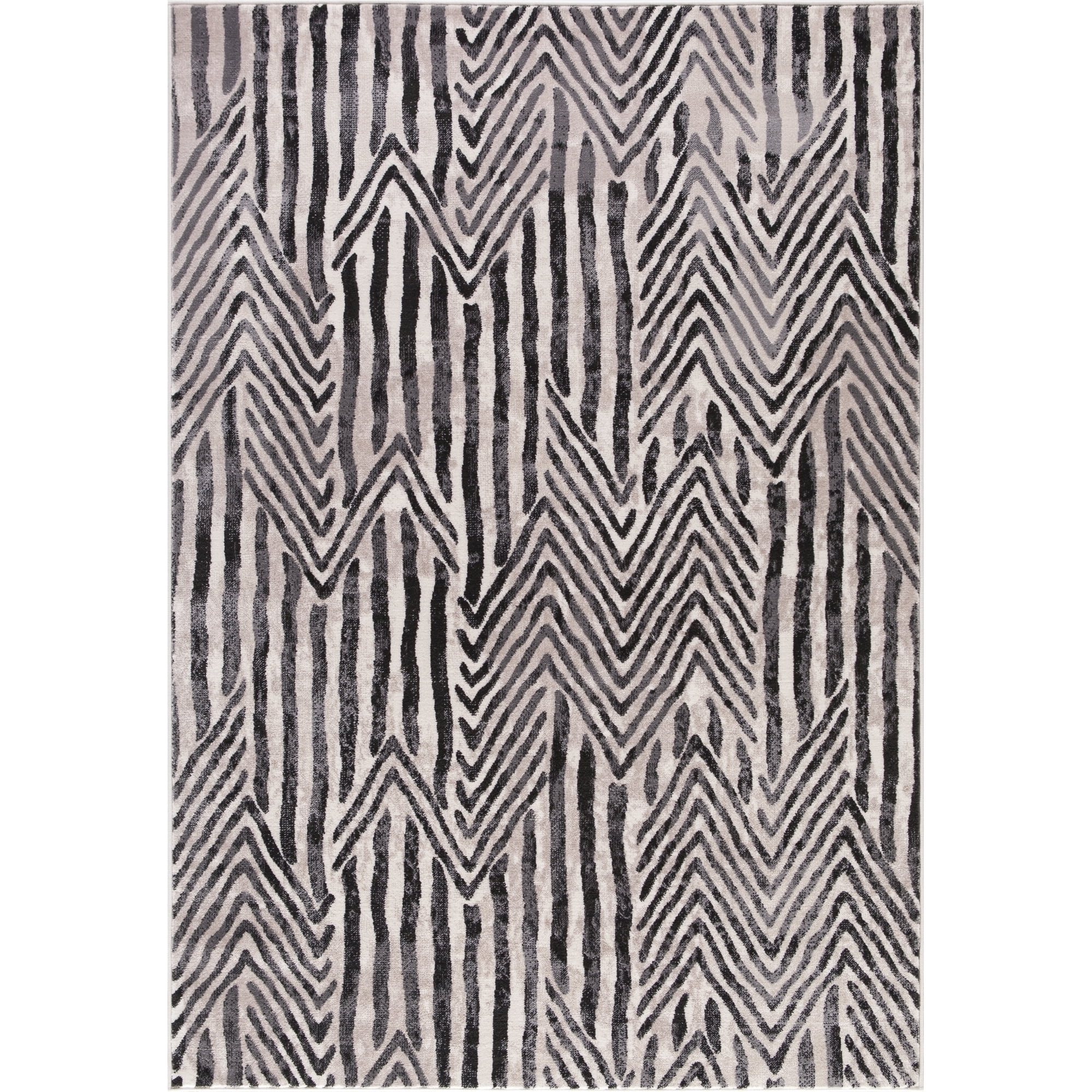 7 ft. 10 in. x 10 ft. 6 in. Lara Dancing Stripes - Ivory