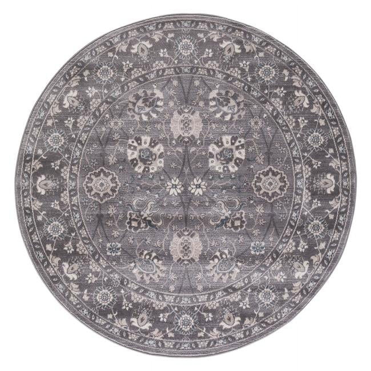 5 ft. 3 in. Lara Vase - Round - Grey