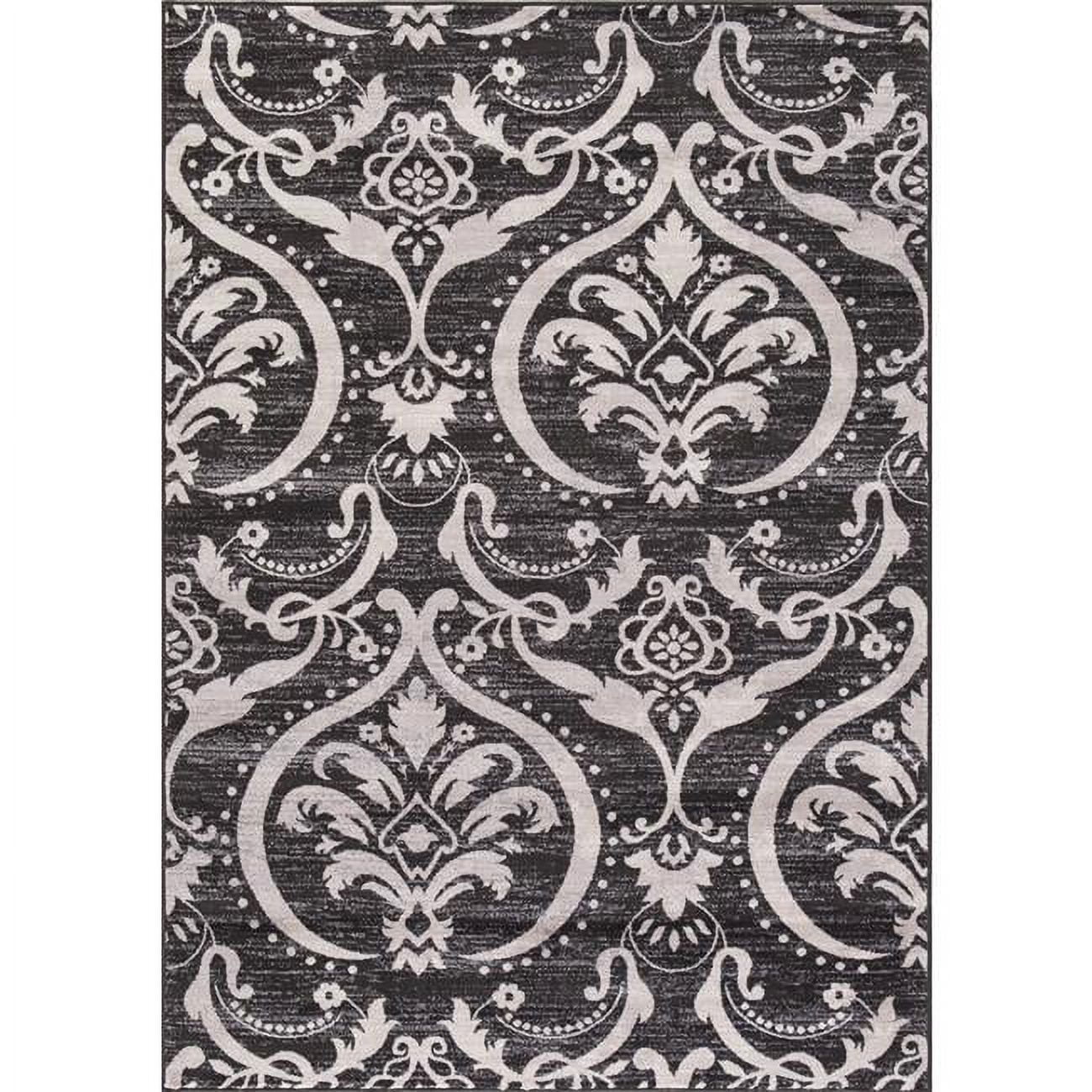 Lara Large Damask - Anthracite