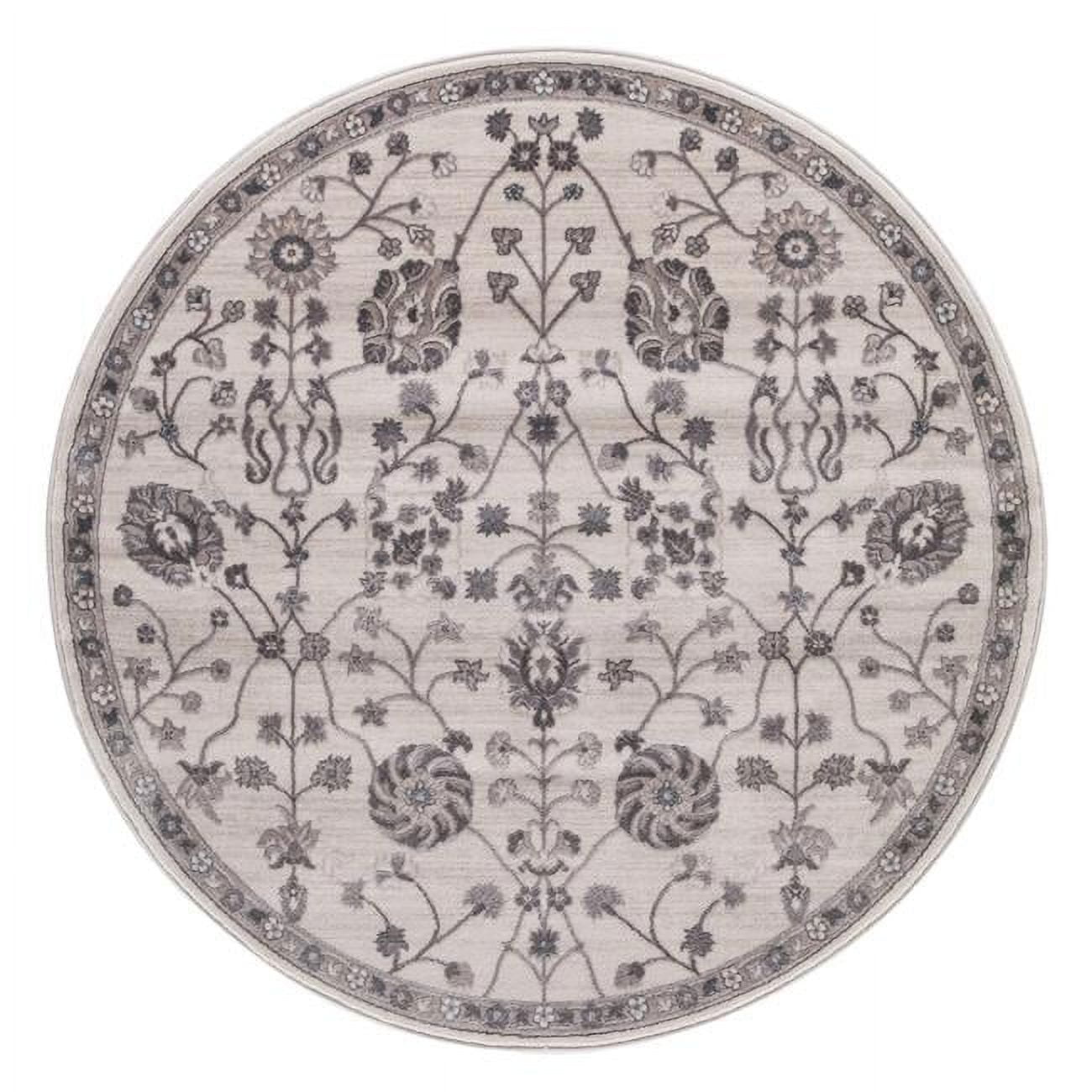 Lara Open Vase Round - Ivory - 5 ft. 3 in.