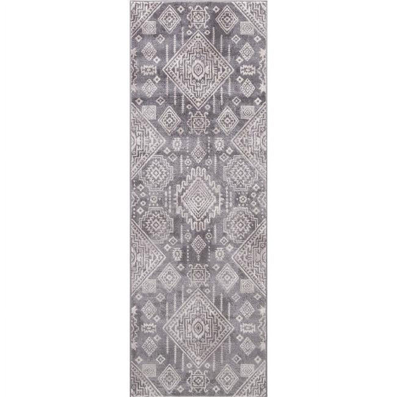 Lara Santa Fe - Gray - 2 ft. 7 in. x 7 ft. 7 in.