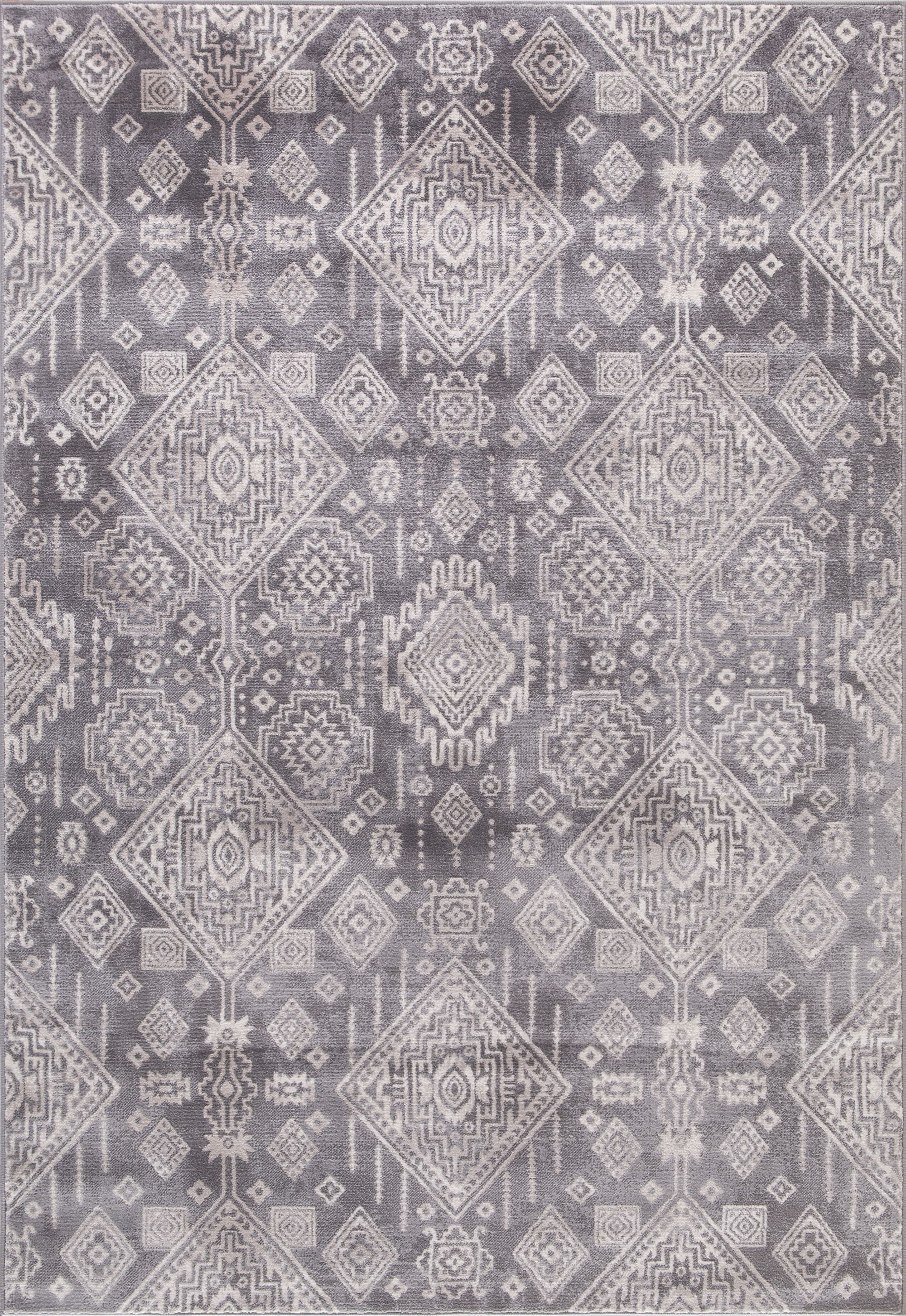 Lara Santa Fe - Gray - 7 ft. 10 in. x 10 ft. 6 in.