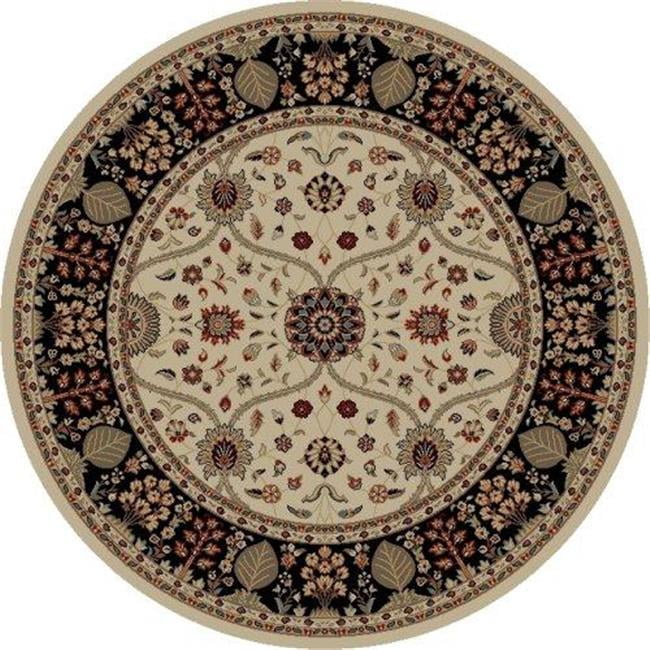 Picture of Concord Global 49010 5 ft. 3 in. Jewel Voysey Tonel Round - Ivory