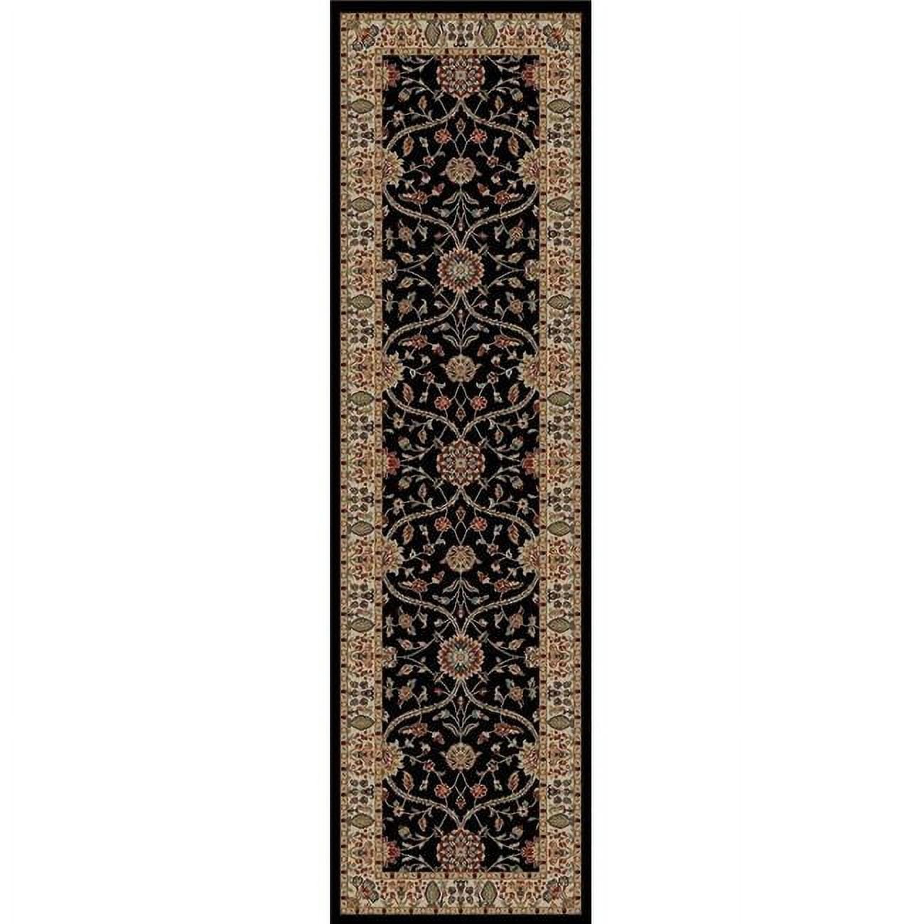 Picture of Concord Global 49032 2 ft. 3 in. x 7 ft. 7 in. Jewel Voysey - Black
