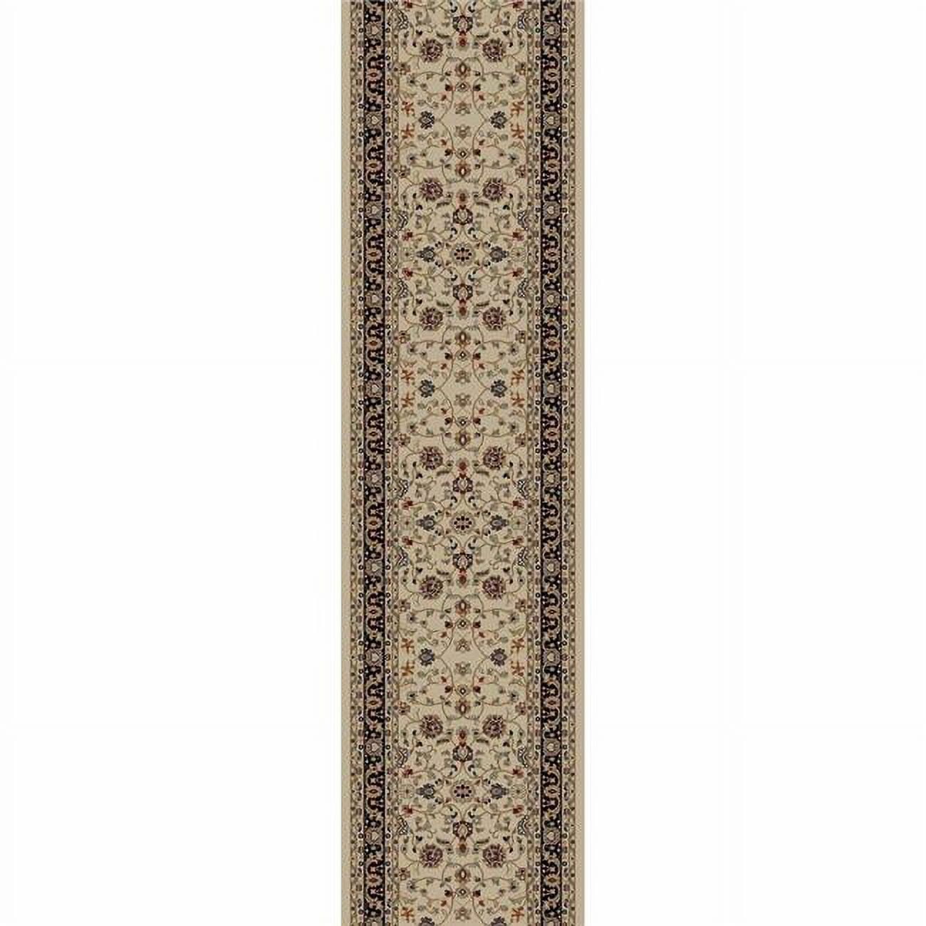9 ft. 3 in. x 12 ft. 6 in. Jewel Marash - Ivory