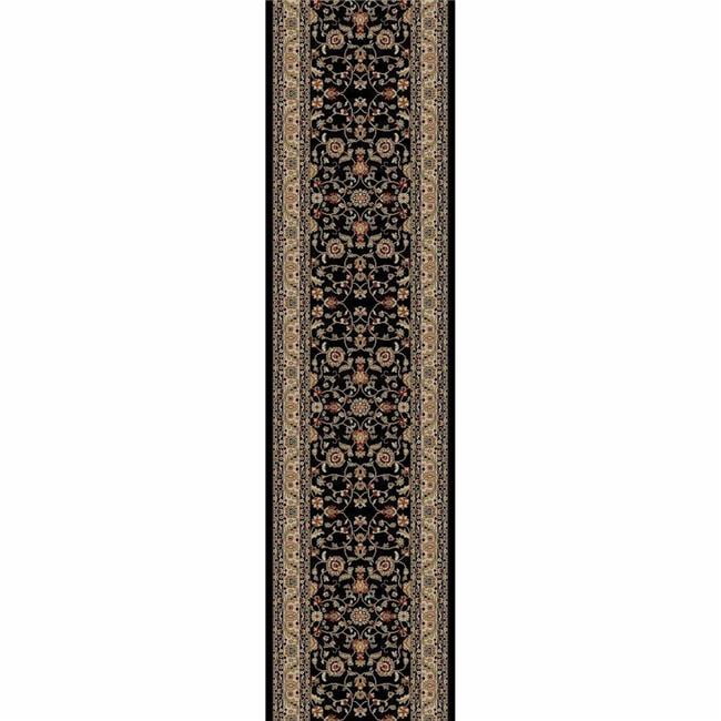 9 ft. 3 in. x 12 ft. 6 in. Jewel Marash - Black