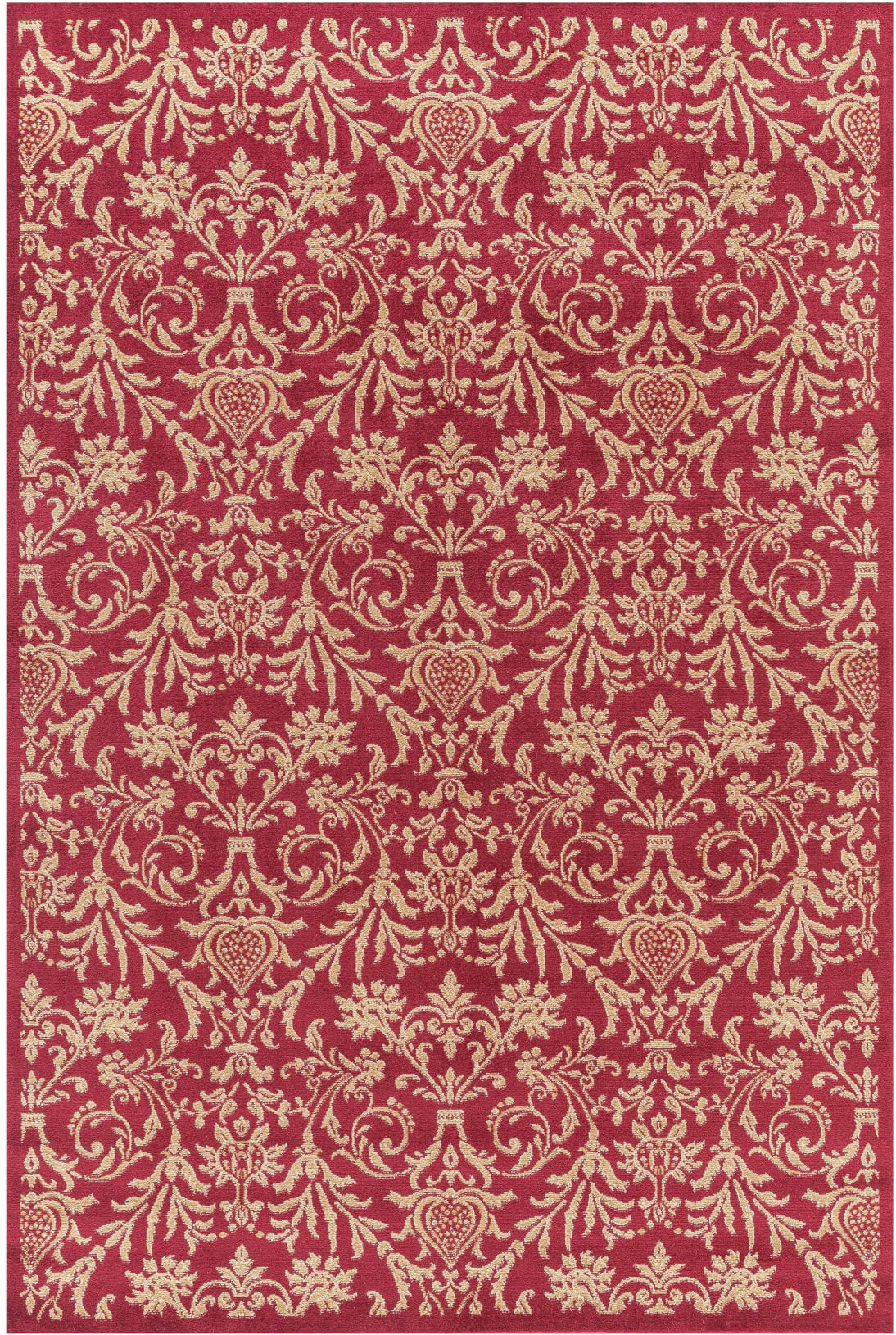 Jewel Damask - Red