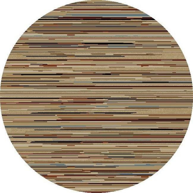Jewel Striation Stripes - Multi Color - 5 ft. 3 in. Round
