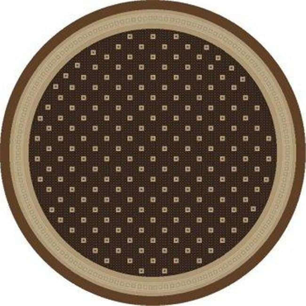 Jewel Athens - Brown - 5 ft. 3 in. Round