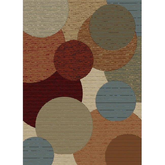Soho Rounds - Multi Color - 5 ft. 3 in. x 7 ft. 3 in.