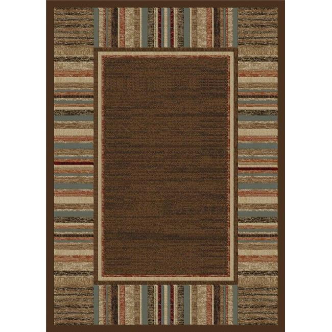 5 ft. 3 in. x 7 ft. 3 ft. Soho Border - Brown