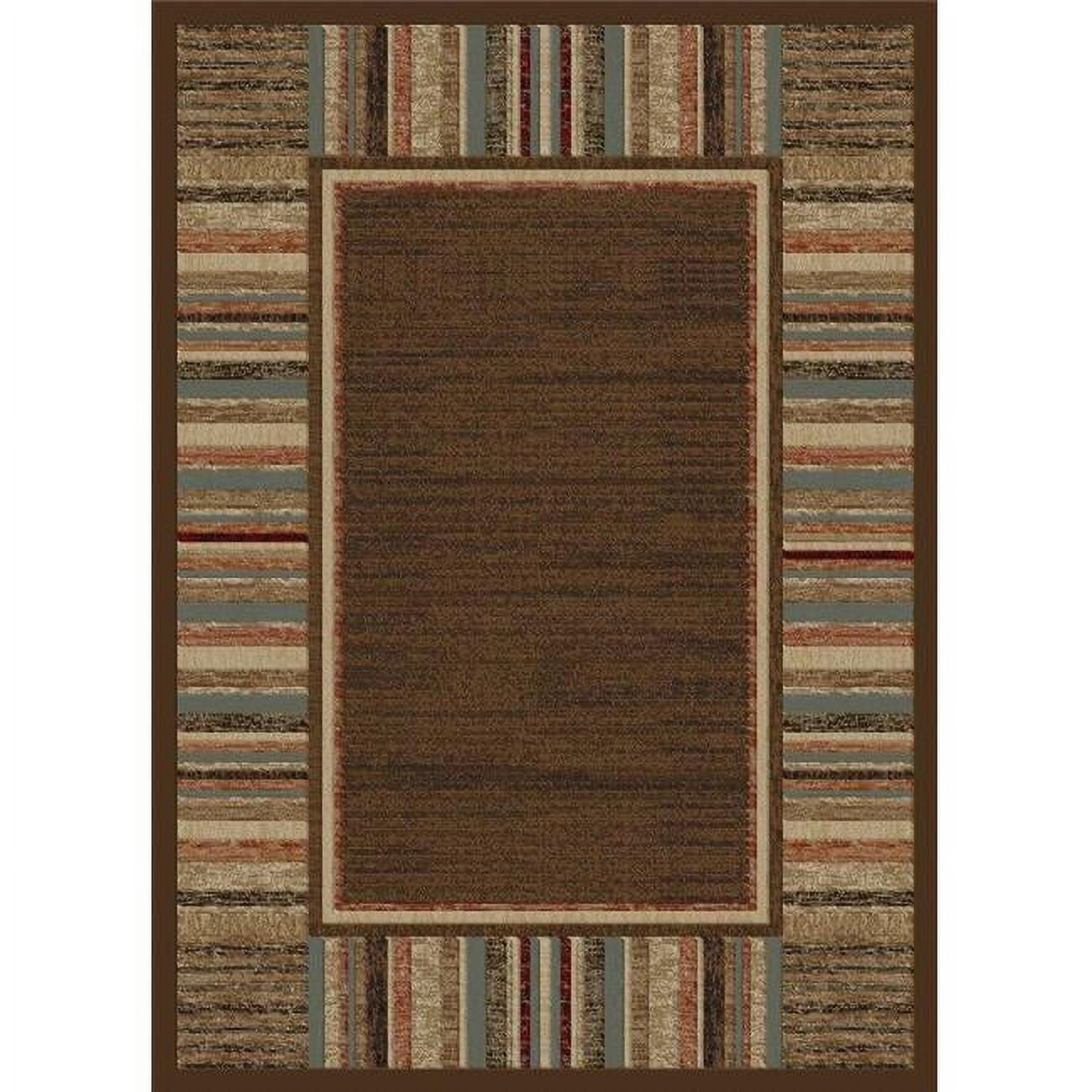 Soho Border - Brown - 7 ft. 10 in. x 10 ft. 10 in.