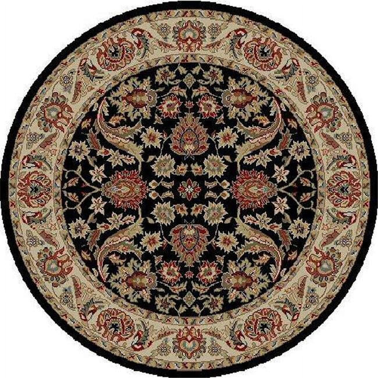 2 ft. 7 in. x 4 ft. 1 in. Ankara Sultanabad - Black