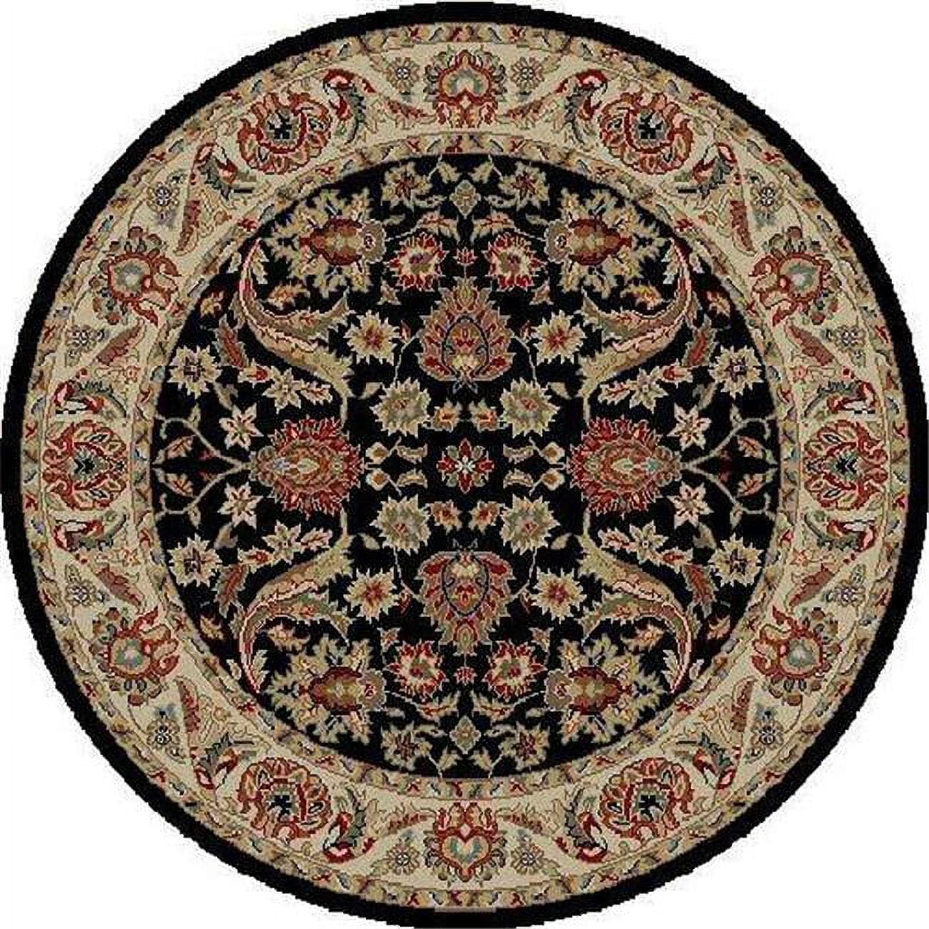 Ankara Sultanabad - Black - 6 ft. 7 in. x 9 ft. 6 in.