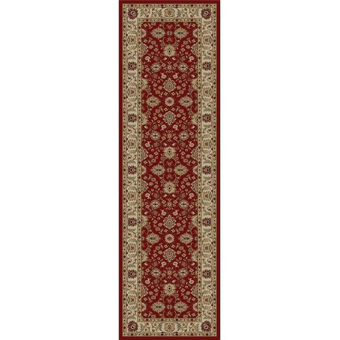 Concord Global 62108 9 ft. 3 in. x 12 ft. 6 in. Ankara Zeigler - Red