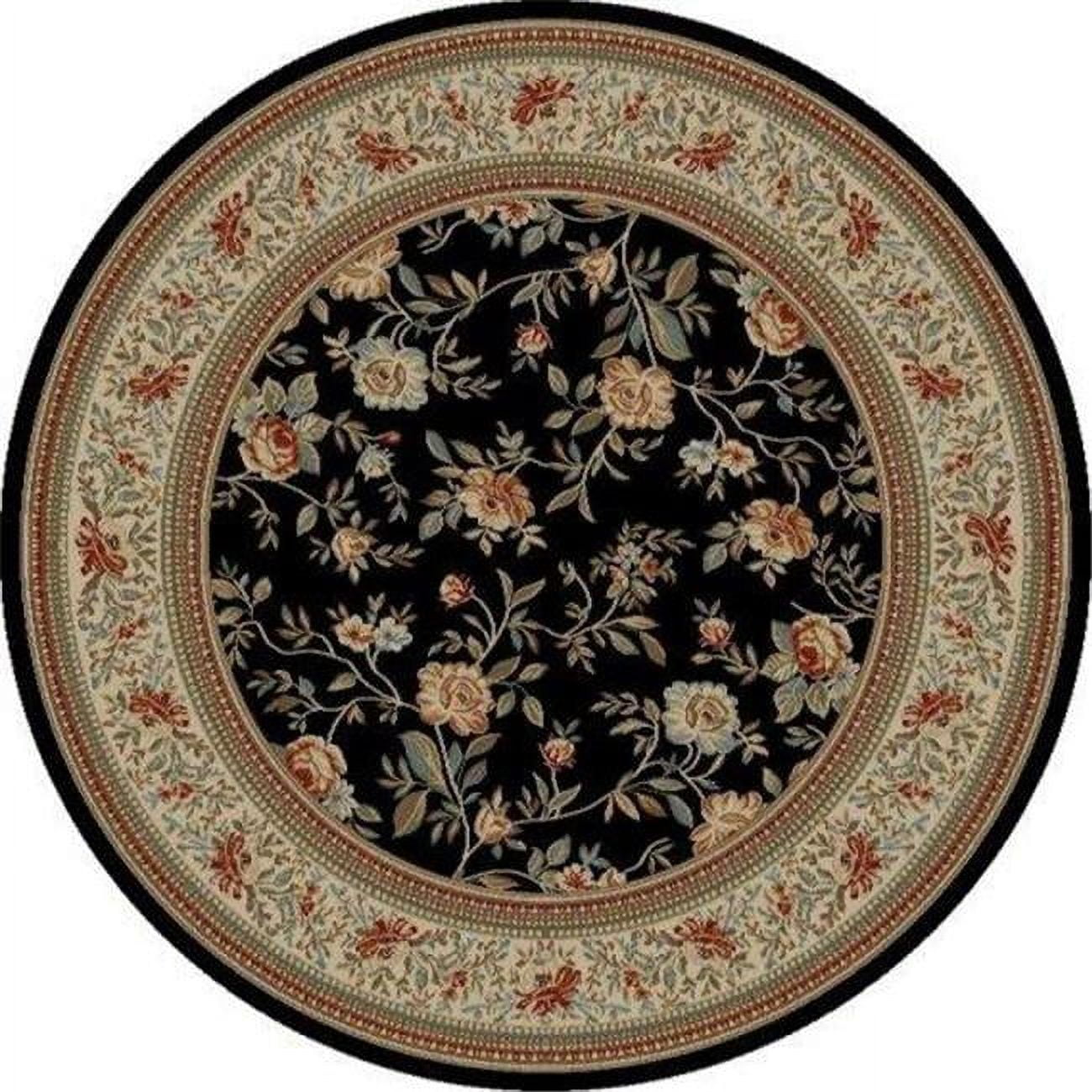 Ankara Floral Garden - Black - 5 ft. 3 in.