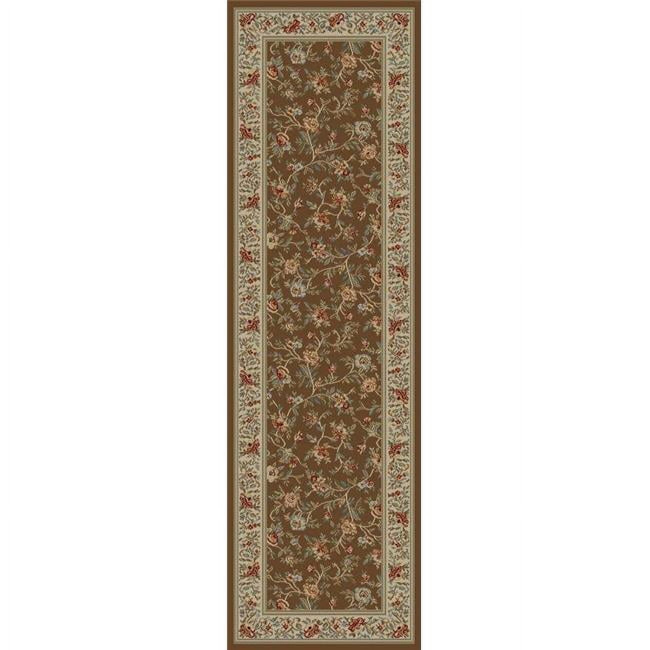 Ankara Floral Garden - Brown