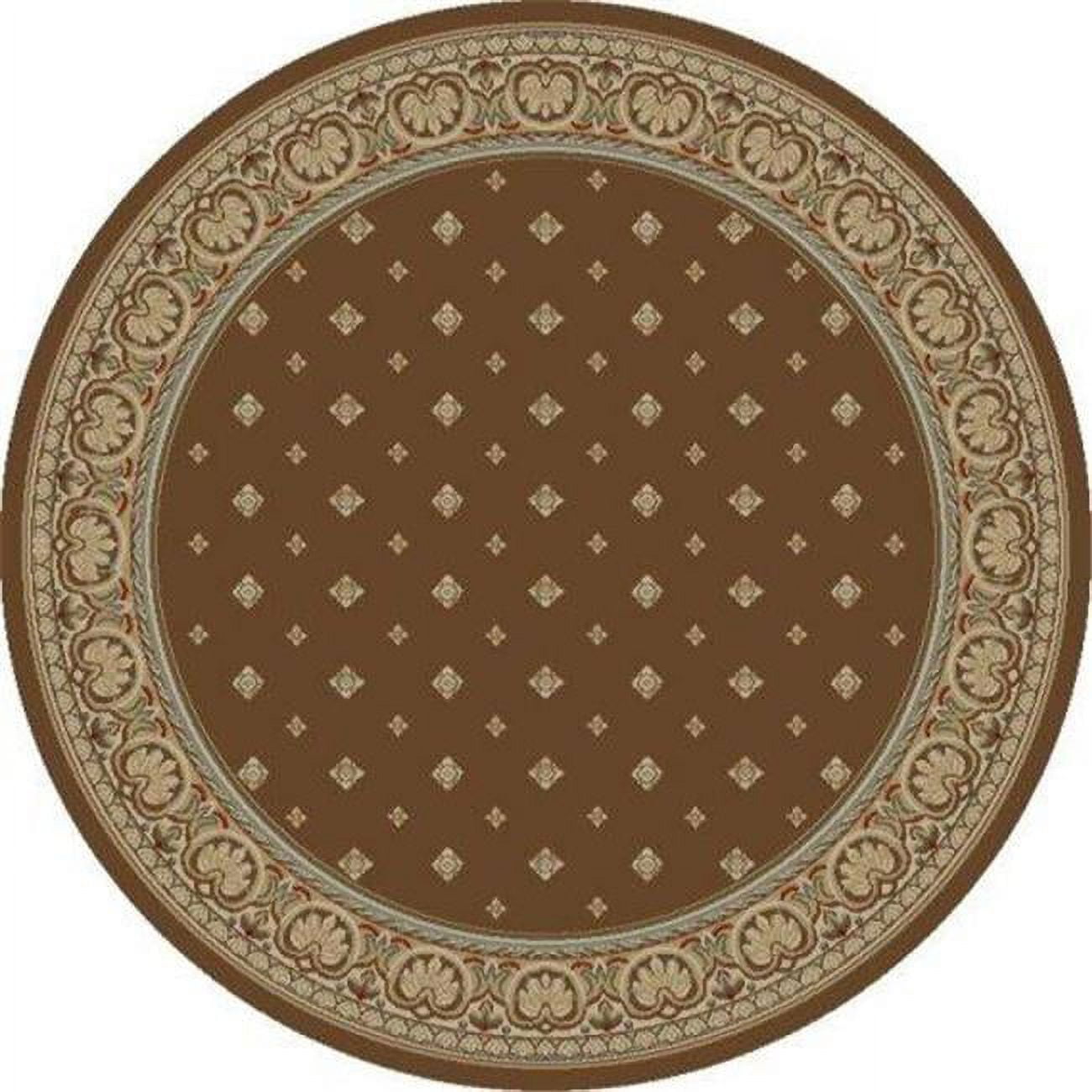 Ankara Pin Dot - Brown - 7 ft. 10 in.