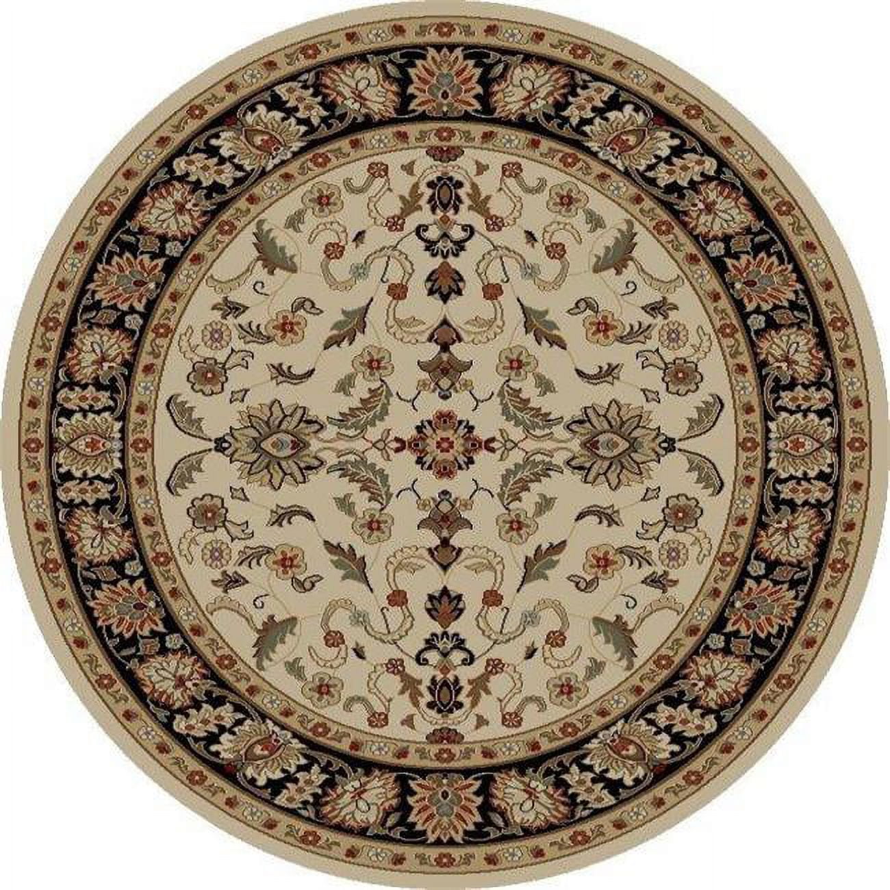 Ankara Agra - Ivory - 5 ft. 3 in. Round