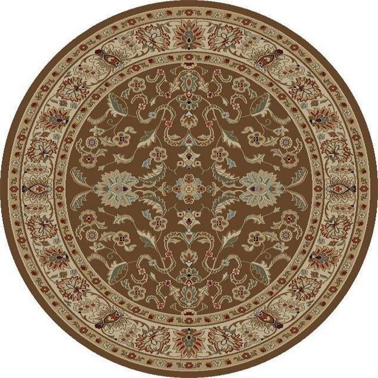 Ankara Agra - Brown - 7 ft. 10 in. Round