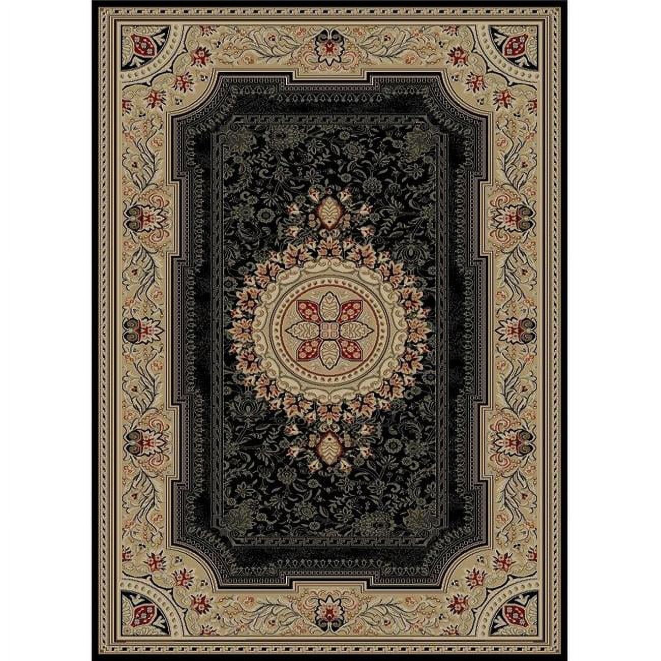 Ankara Chateau - Black - 2 ft. 2 in. x 7 ft. 3 in.