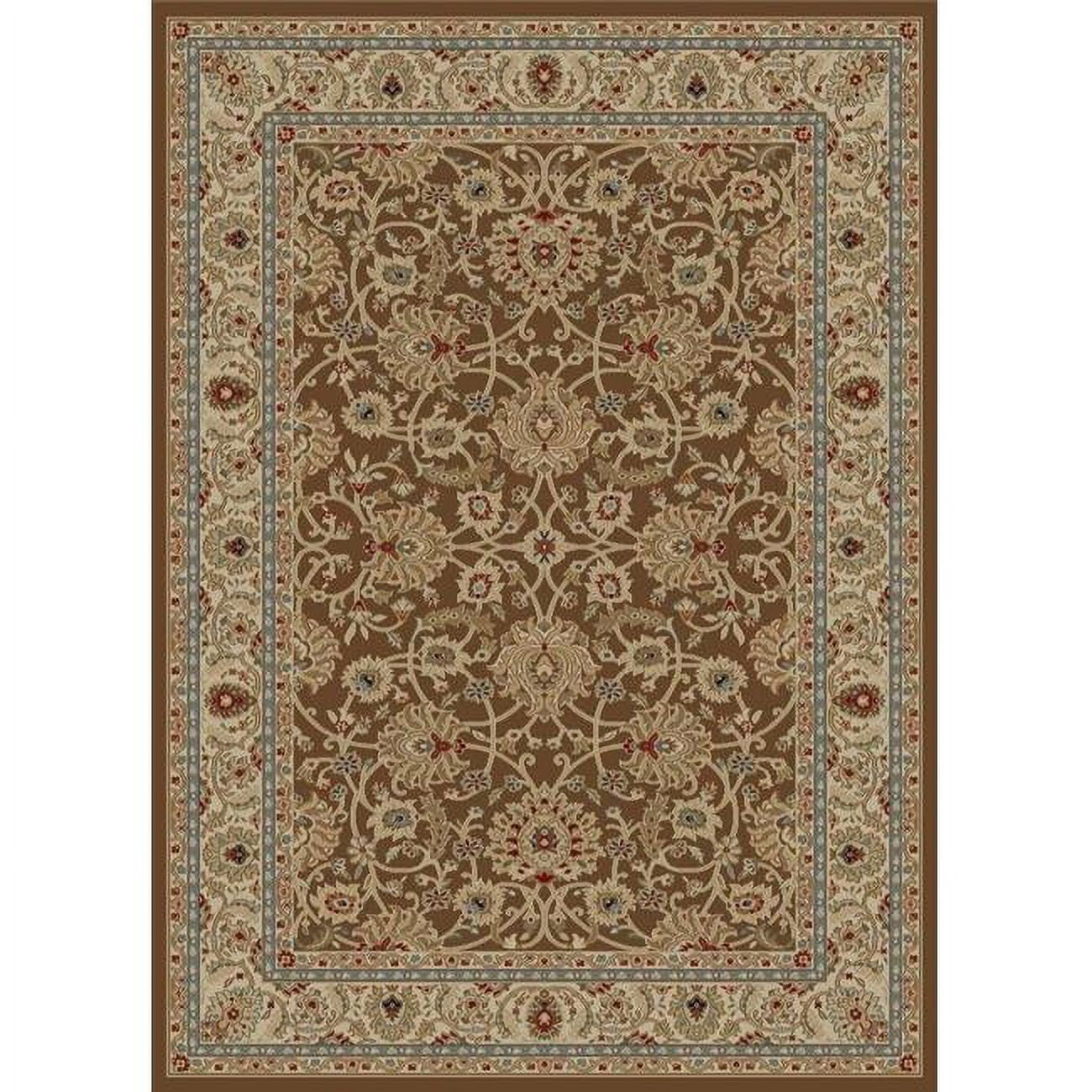 Concord Global 65583 2 ft. 7 in. x 4 ft. 1 in. Ankara Mahal - Brown